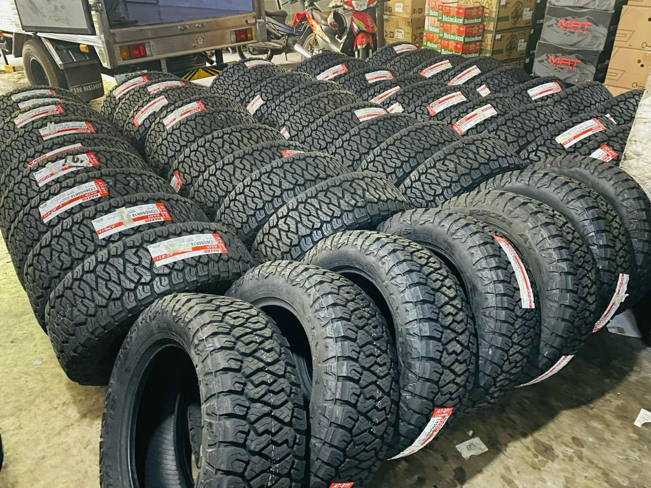 BÁN VỎ XE Ô TÔ MAXXIS Ở DĨ AN BÌNH DƯƠNG